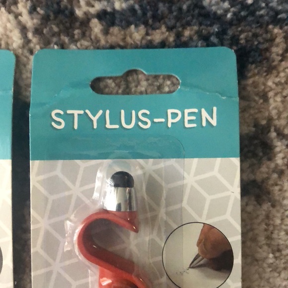 Red and Orange Multiuse Stylus Pens - Picture 3 of 7